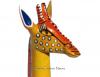 51234 Buste girafe 45 cm
